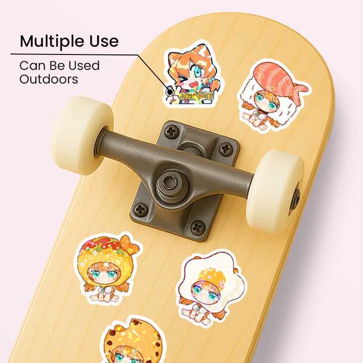 Custom Vinyl Holographic Stickers - VOGRACE