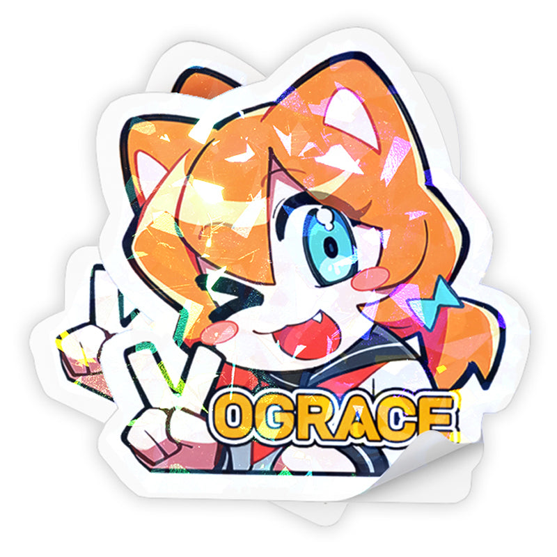 Custom Vinyl Holographic Stickers - VOGRACE