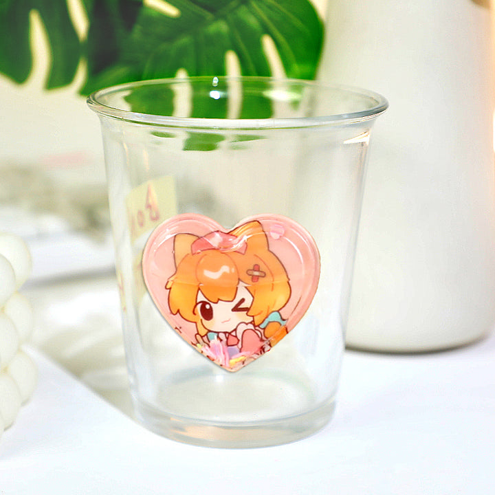 Custom Water-Filled Shaker Sticker