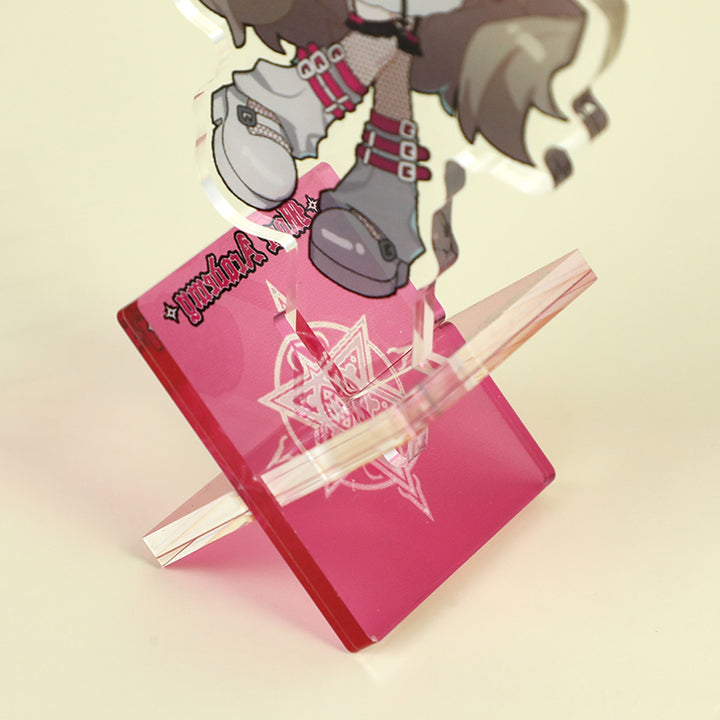 Custom X-Shaped Clear Acrylic Standees - VOGRACE