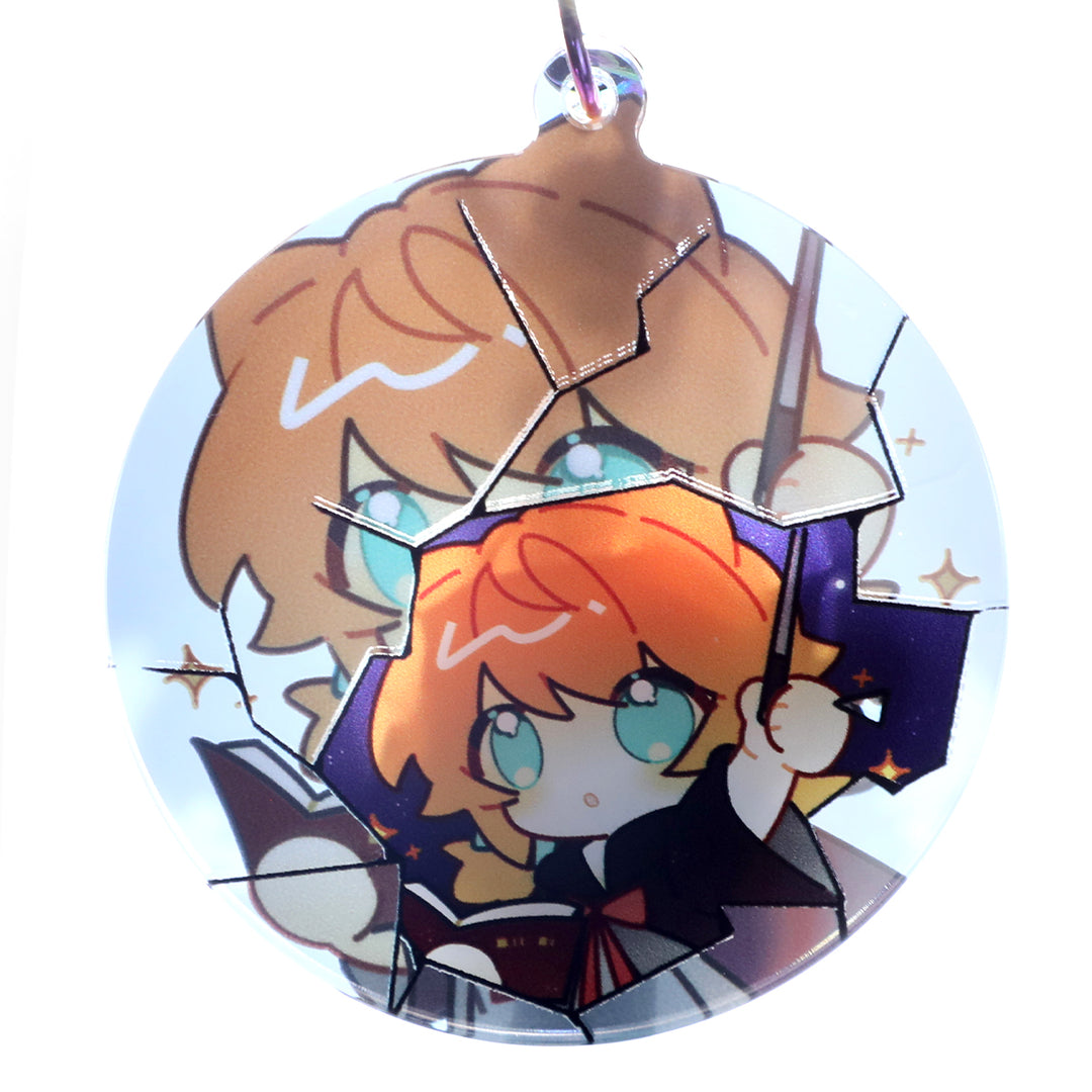 Custom Magic Mirror Perspective Acrylic Keychains - VOGRACE