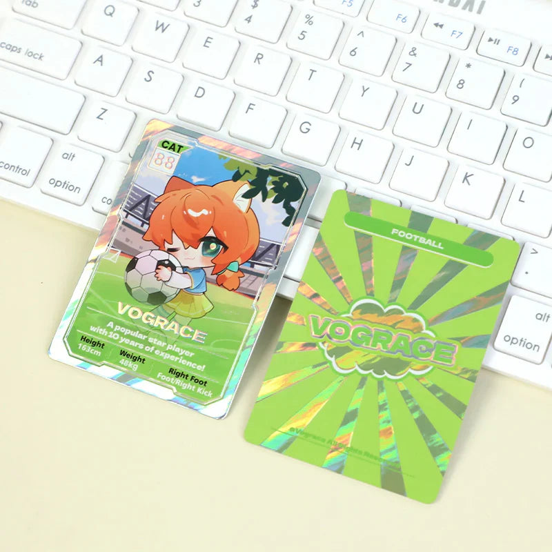 Custom Raised Foil Stamping Duplexed Cards – VOGRACE