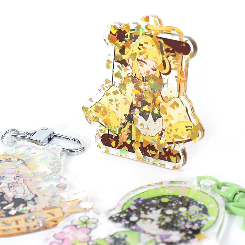 Custom Sequin Acrylic Keychains – VOGRACE