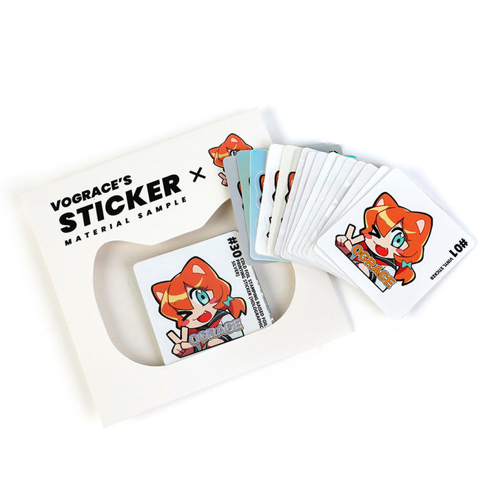 Sticker Sample Box