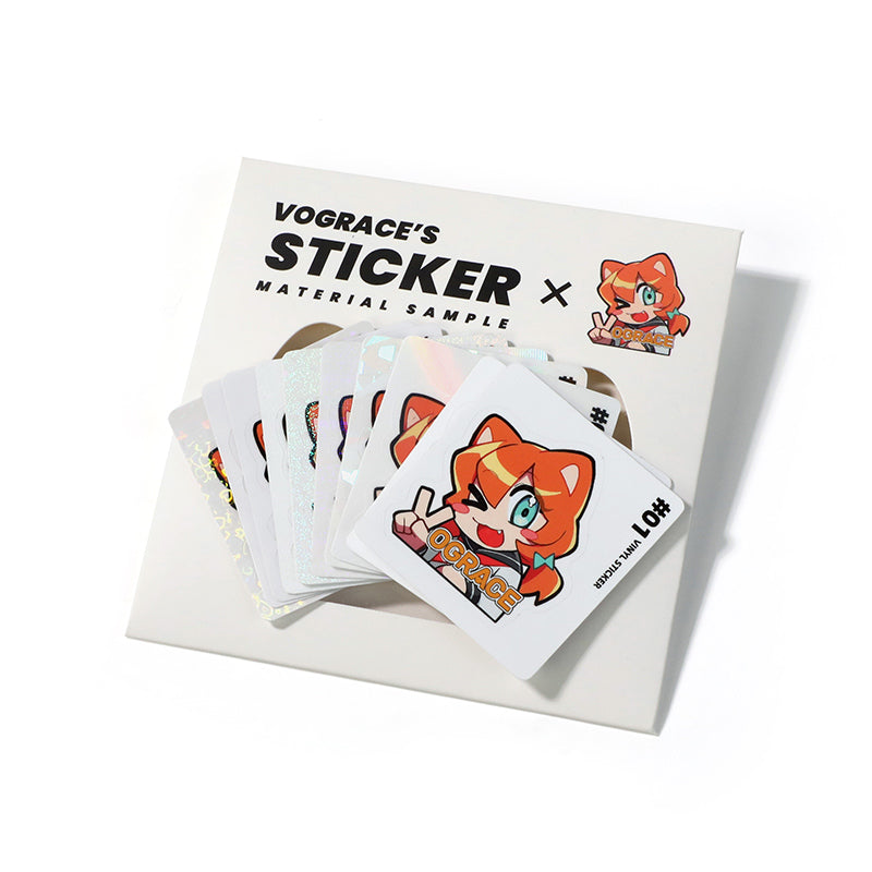 Sticker Sample Box
