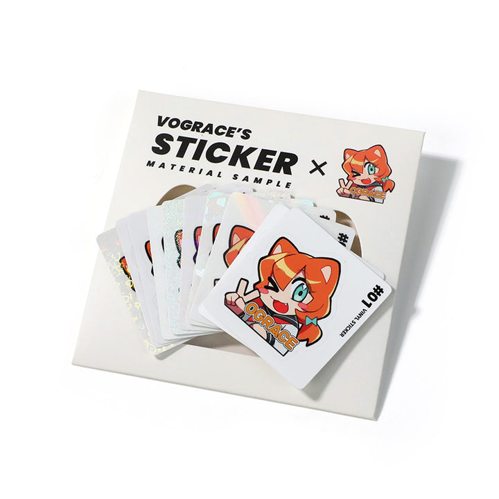 Sticker Sample Box