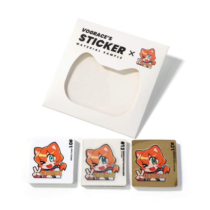 Sticker Sample Box