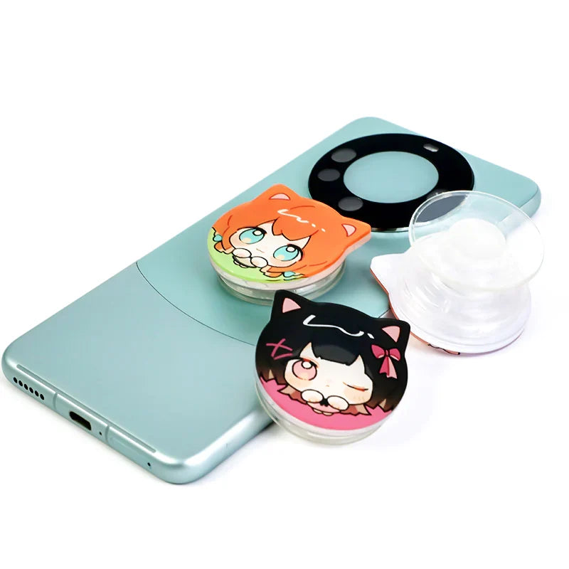 Custom Phone Grip Round Mobile Phone Holder