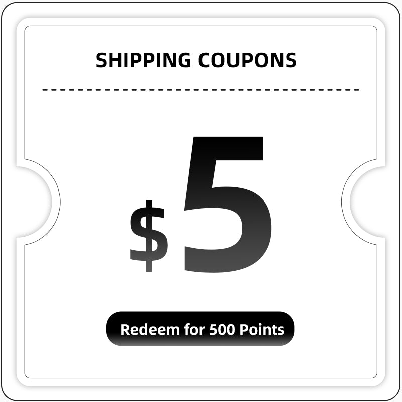 Shipping coupons $5