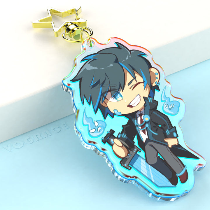 Custom Rainbow Acrylic Charms