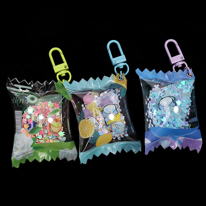 Porte-clés sachet de bonbons personnalisés