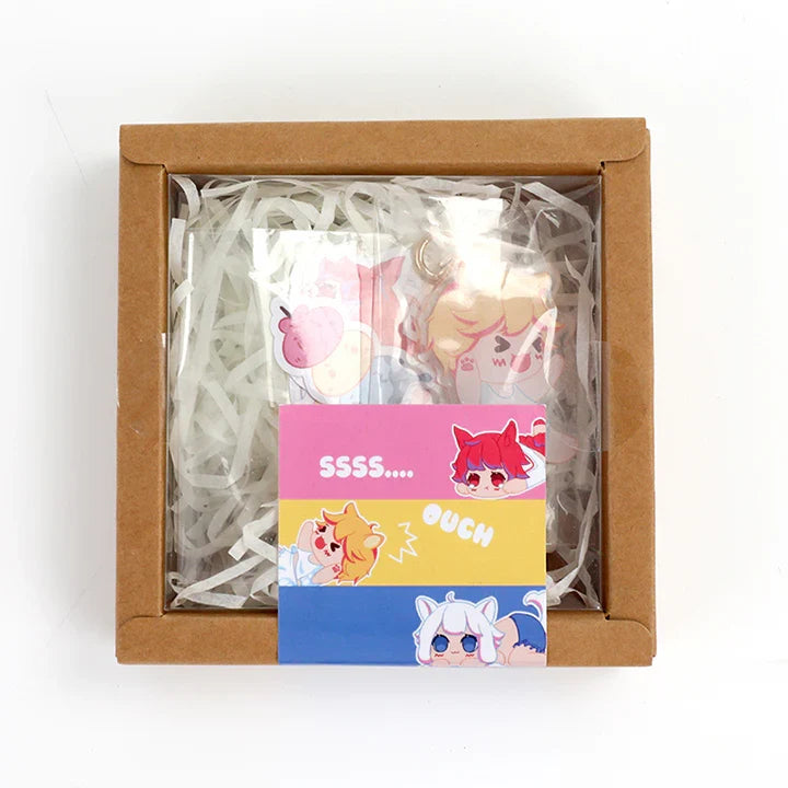 Sticker Keychain Custom Stickers + keychain sets Packing – VOGRACE