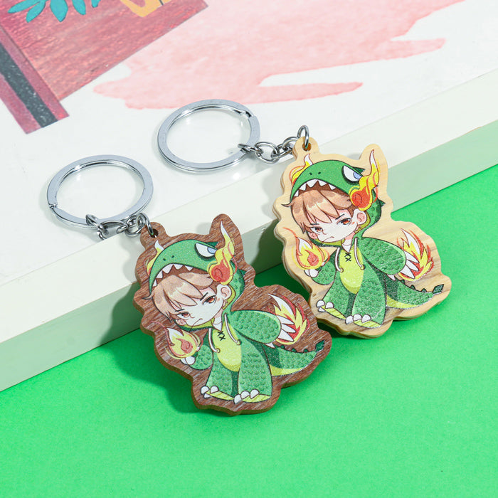 Custom Stickers Keychain Samples – VOGRACE