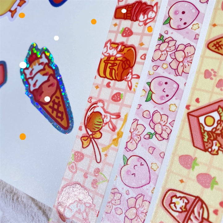 Impresión de cinta washi personalizada
