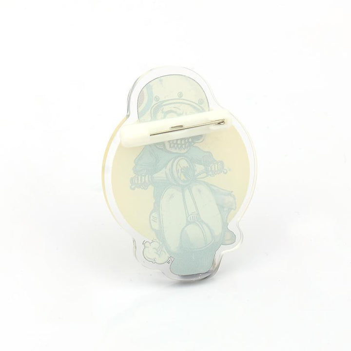 Custom Clear Acrylic Pins