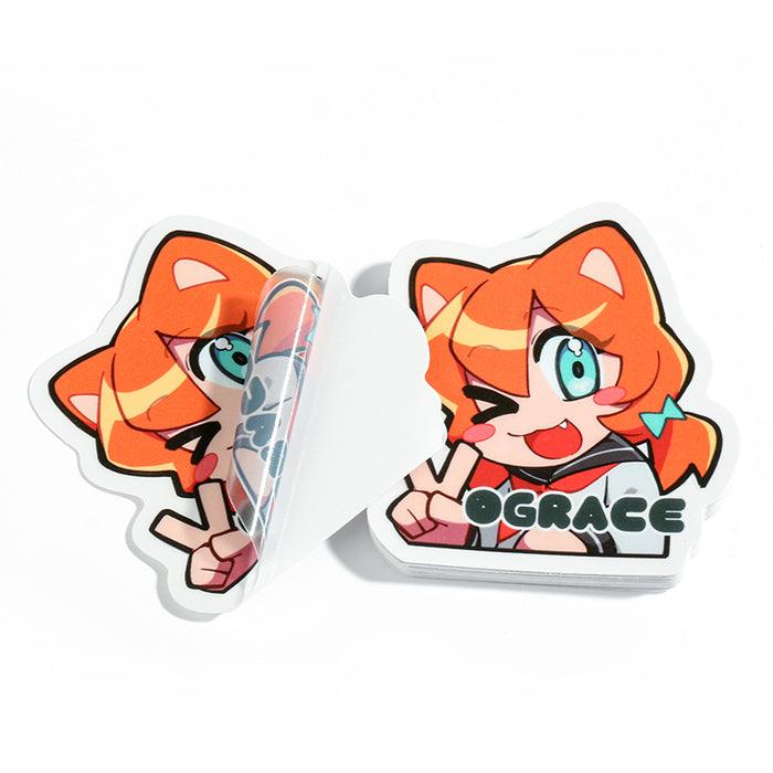 Custom Clear Stickers - VOGRACE