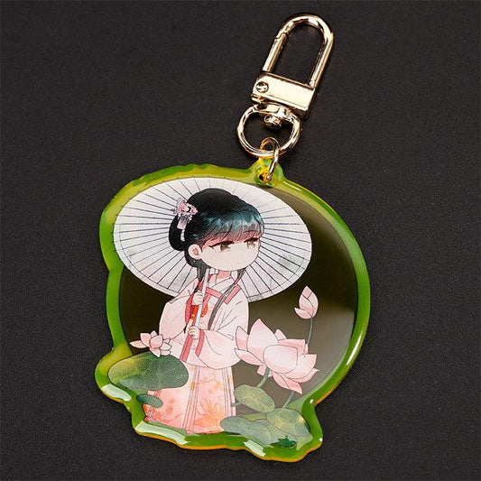 Custom Colored Epoxy Acrylic Keychains - VOGRACE