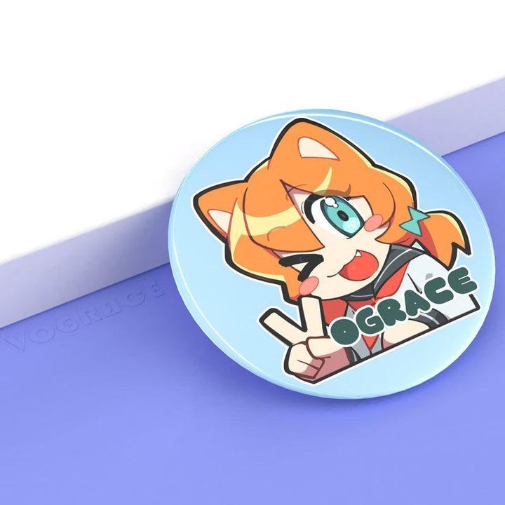 Custom Round Button Pins