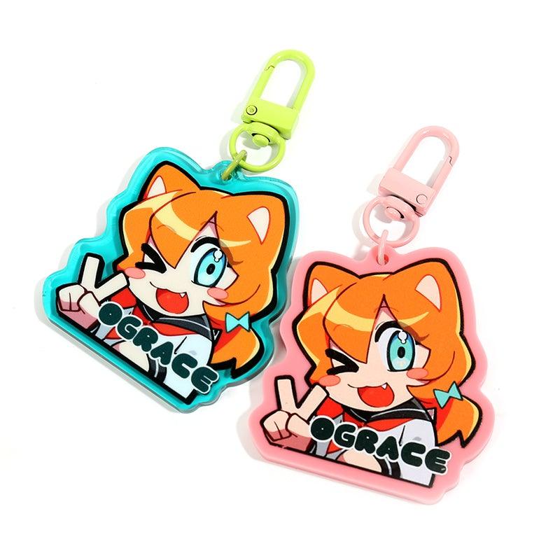 Custom Translucent Colored Acrylic Keychains – VOGRACE