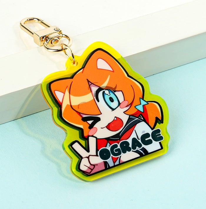 Custom Translucent Colored Acrylic Keychains – VOGRACE