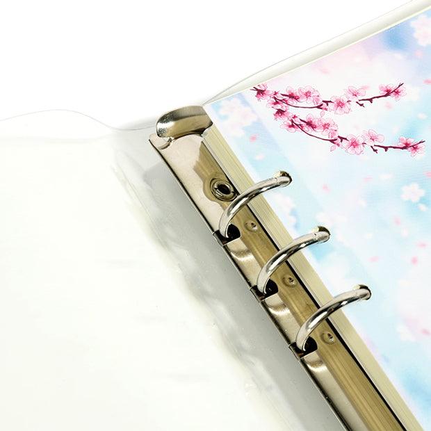 Custom Transparent PVC Loose Leaf Notebook - VOGRACE