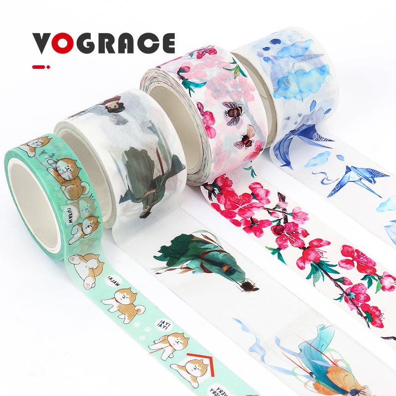 Colorful Custom Printed Washi Tape in Bulk - .