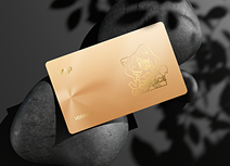 Gold membership background